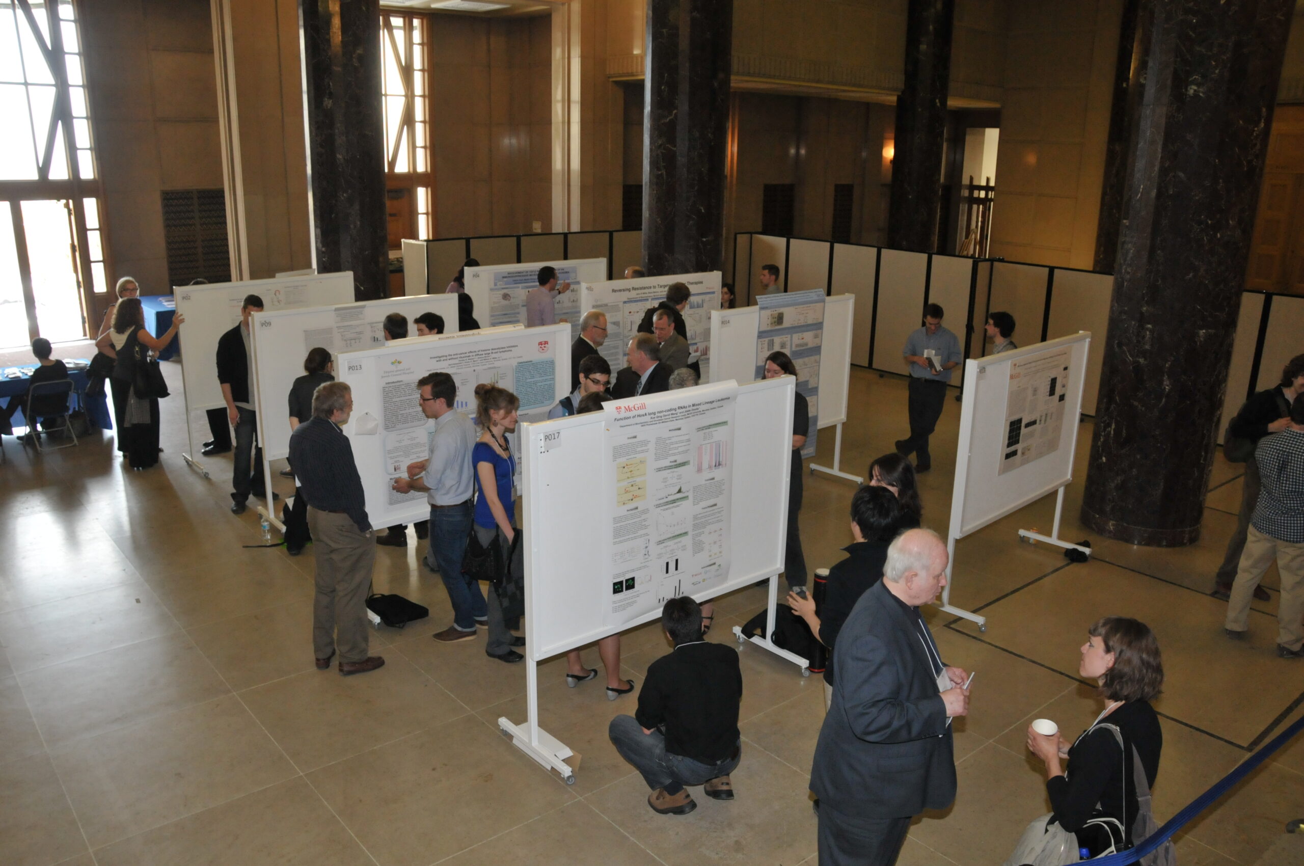 Poster sessions. Photo: Claude Lacasse