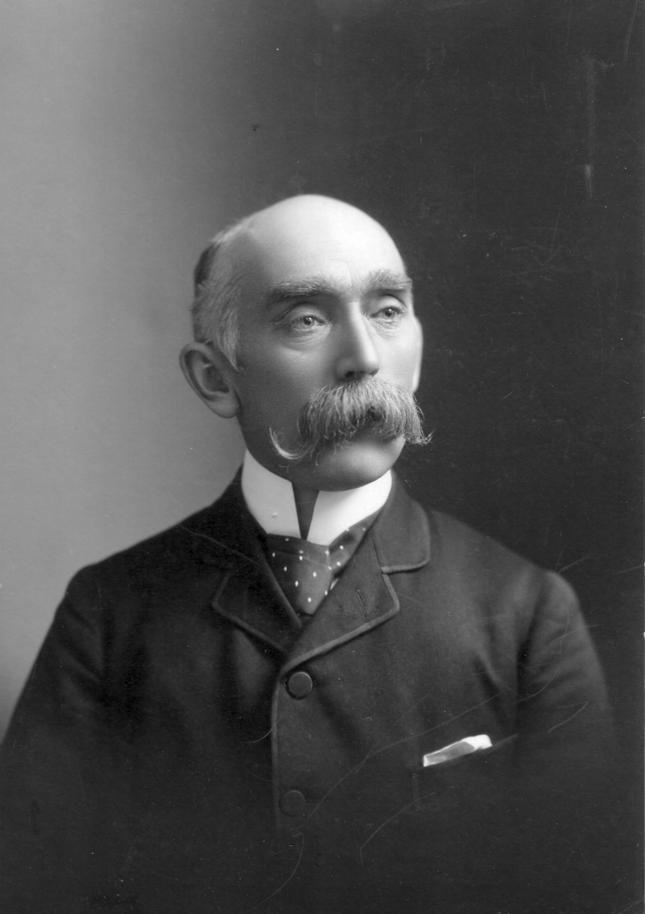 1899 portrait of Dr. Bryce by Lancefields of Ottawa. Photo courtesy of David G. Bryce.