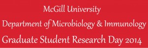 MicroImmuno Graduate Student Research Day - May 16