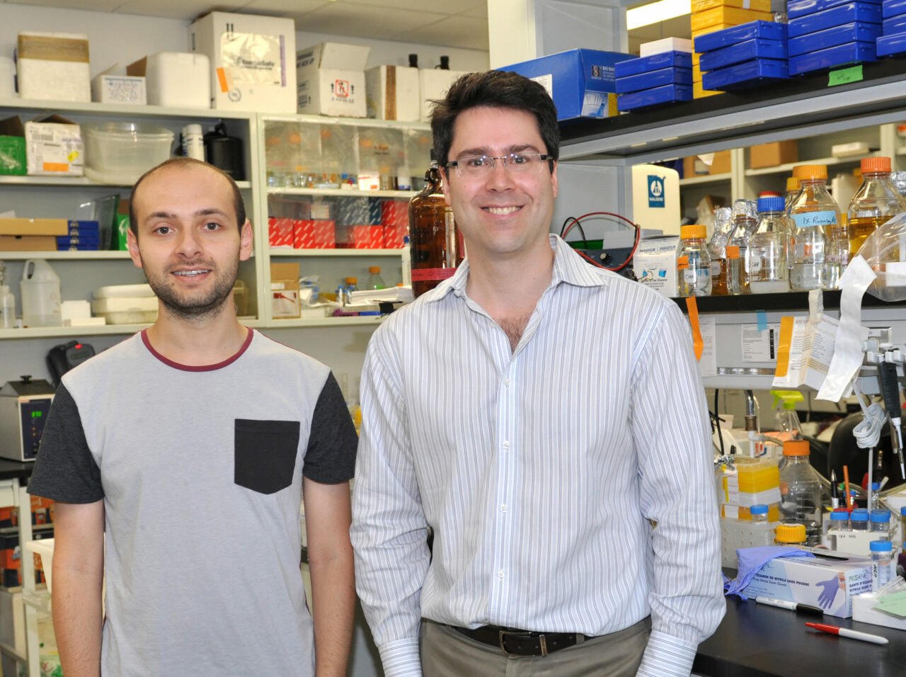 Lukas Tamayo-Orrego (left) and Frédéric Charron (right)