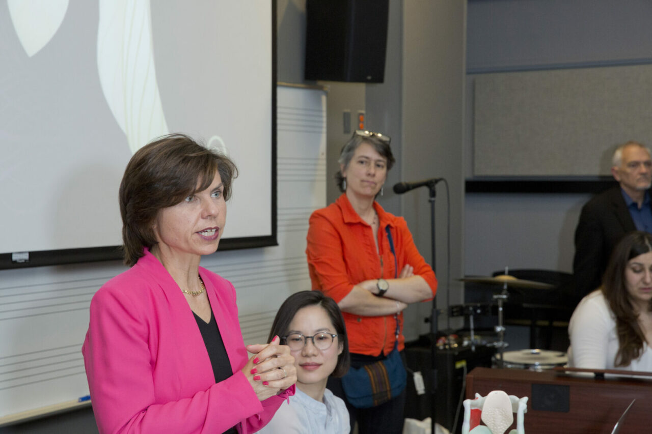 Panelists responded to audience questions before the event's conclusion. Photo: Nicolas Morin