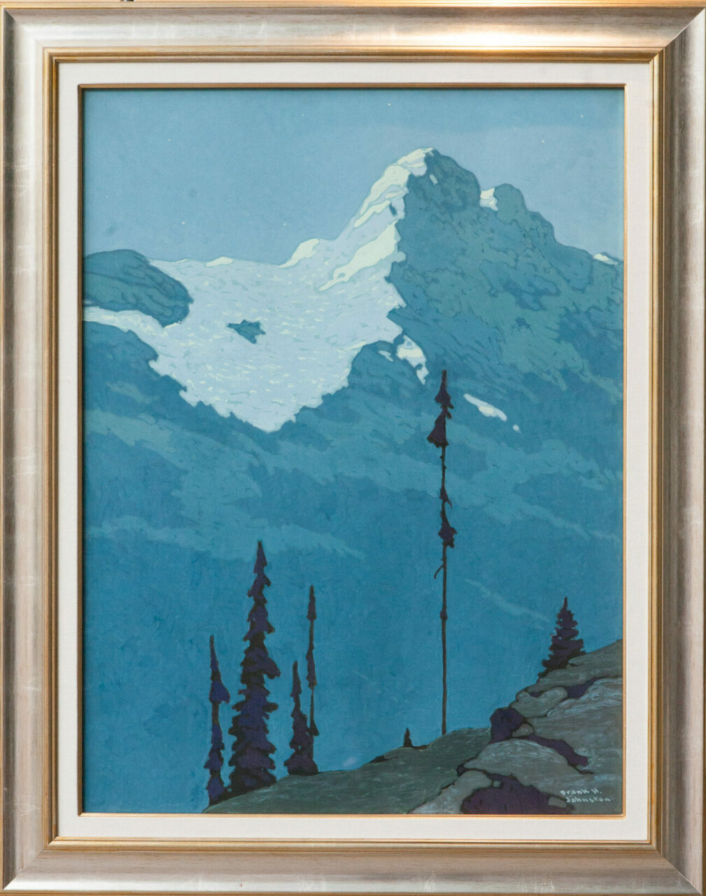 Mountain Landscape, Franz Johnston