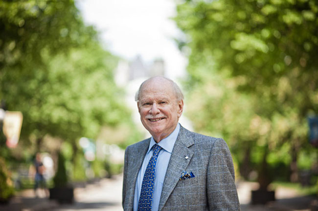 “Other than family, [being McGill's Chancellor] is the thing that’s given me the most pride in my entire life,” said H. Arnold Steinberg in a 2014 interview. “Nothing compares to this.” / Photo: William Lew