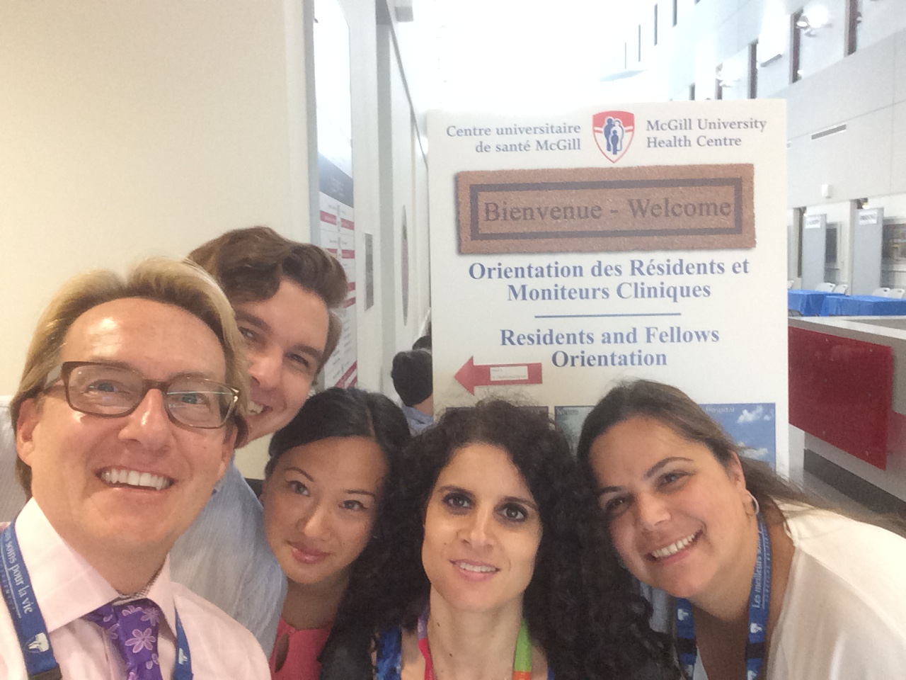 Left to right: Mark Daly, Elliott Morrice, Cindy Yu Josee Warda, Sonya Panzera (Photo: Mark Daly) 