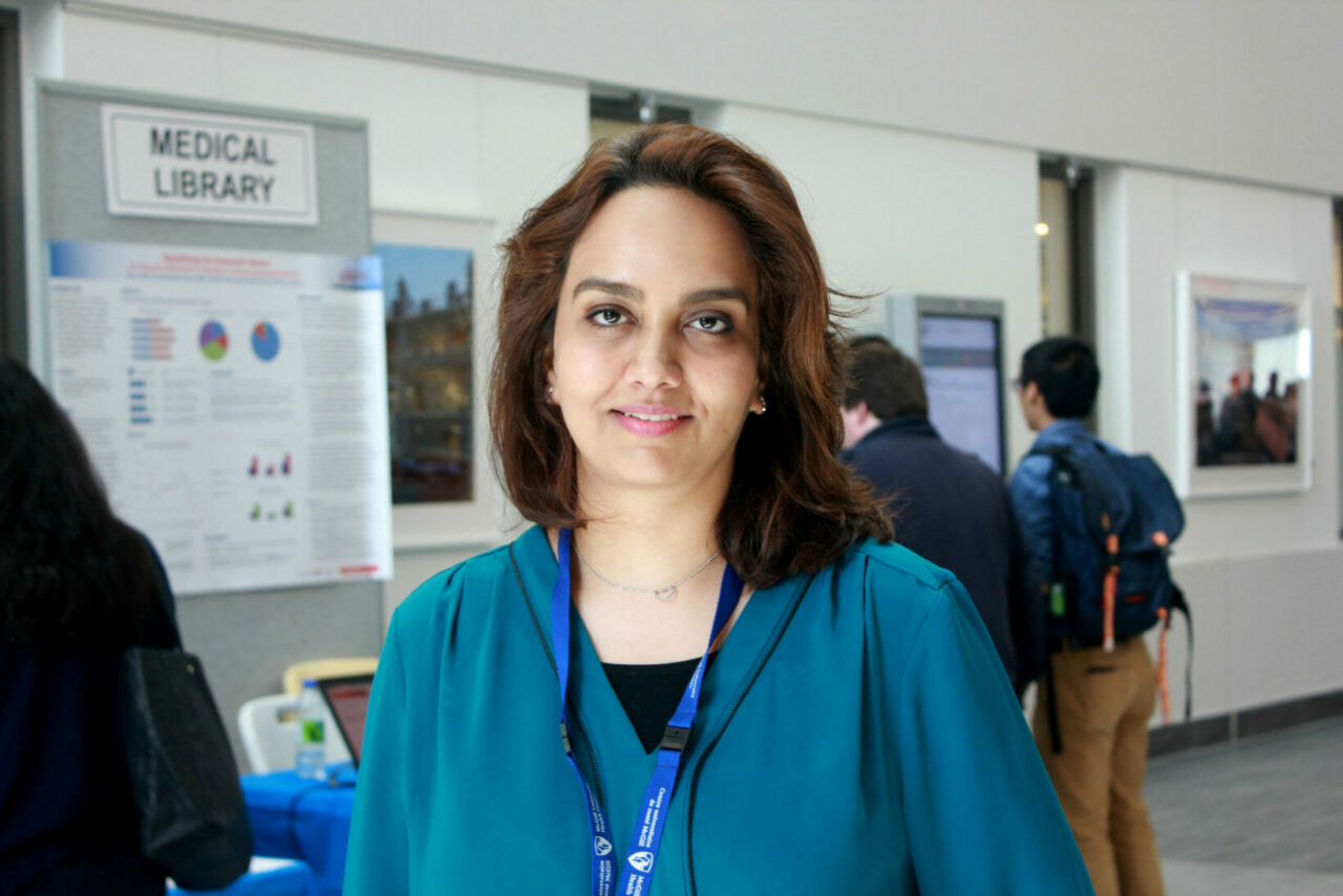 Sara Aldekhyl, ICU fellow. (Photo: Patricia Vasquez, MUHC)