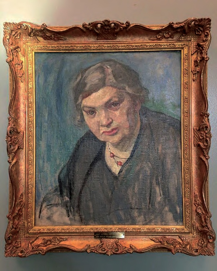 Mary Alexandra Bell Eastlake, Portrait of Maude Abbott, no date, oil on canvas, 20 × 17