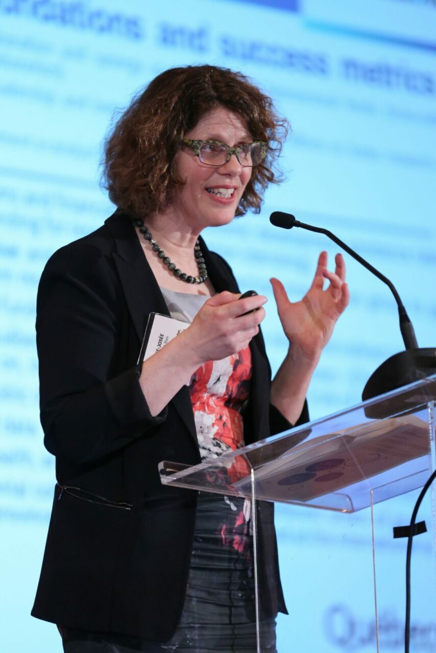 Marie-Josée Blais, Assistant Deputy Minister, Science and Innovation Sector, in the Ministère de l’Économie, de la Science et de l’Innovation (Photo: Owen Egan)